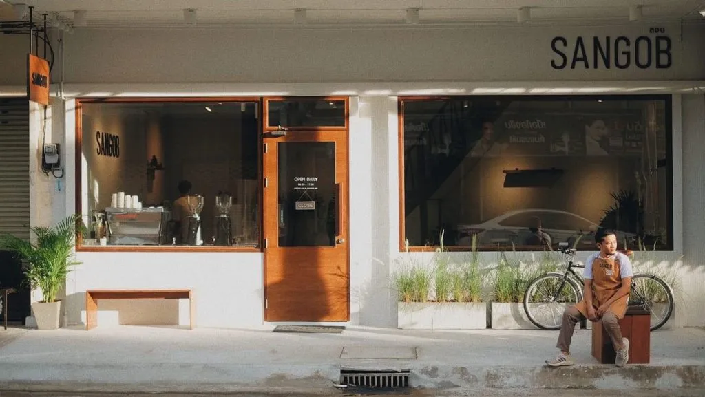 SANGOB สงบ ร้านกาแฟ อุบล ร้านเด็ดอุบล คาเฟ่เปิดใหม่ อุบลราชธานี